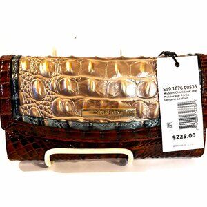 Brahmin Moonscape Portia Checkbook Wallet